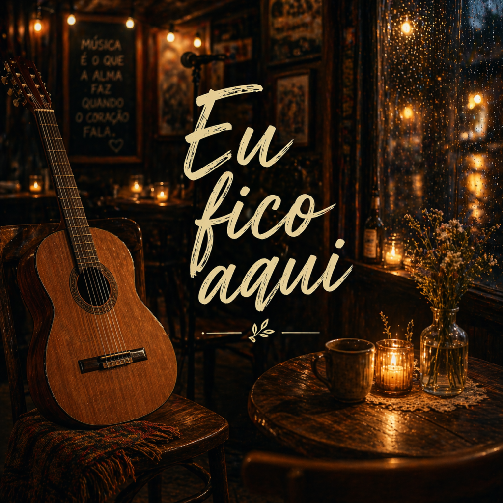 Eu fico aqui
